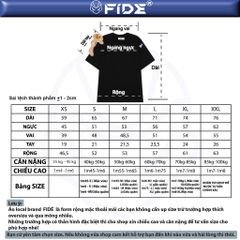 Áo thun FIDE JoyBear unisex form rộng đính gấu local brand cổ tròn oversize Teddy - AT182(Tặng gấu)