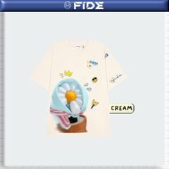 Áo thun FIDE LIGHTSTICK phông unisex form rộng local brand nam nữ cổ tròn oversize -AT184