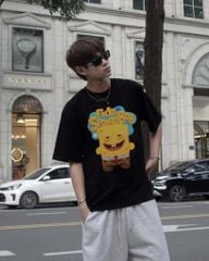 Áo thun FIDE Bọt Biển unisex form rộng local brand nam nữ cổ tròn oversize - AT196