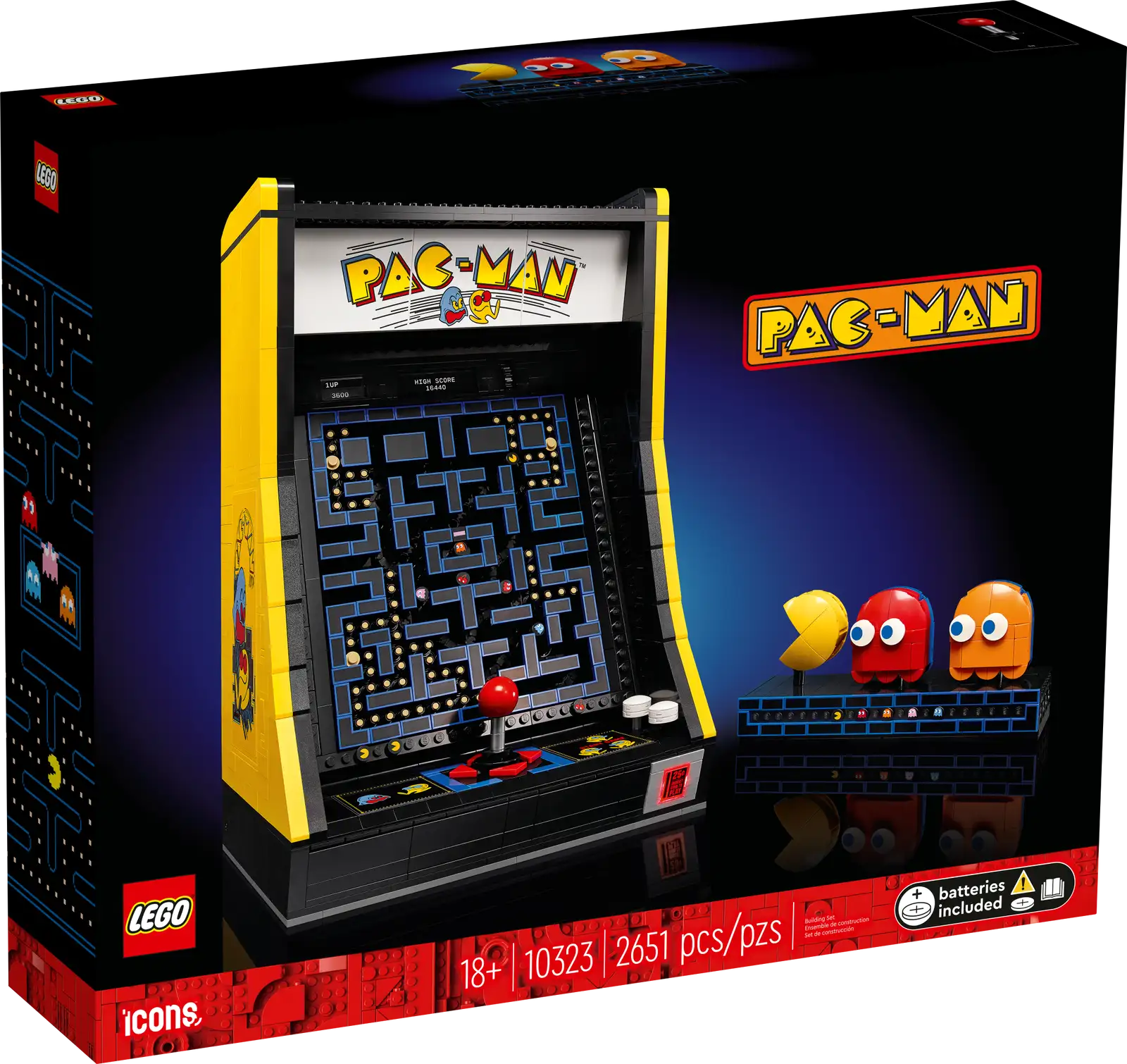  Lego Máy chơi điện tử PAC-MAN 10323 