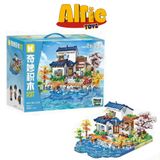  Đồ chơi lắp ráp Keeppley Hồ Hoa Dali Erhai K18004 