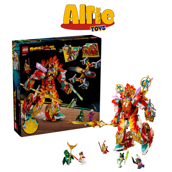  Lego Monkie Kid Nezha's Ring of Fire Mech Chiếc nhẫn lửa của Nezha 80057 