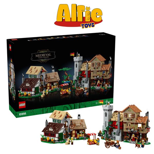  Lego Icons Medieval Town Square Quảng Trường Thị Trấn 10332 