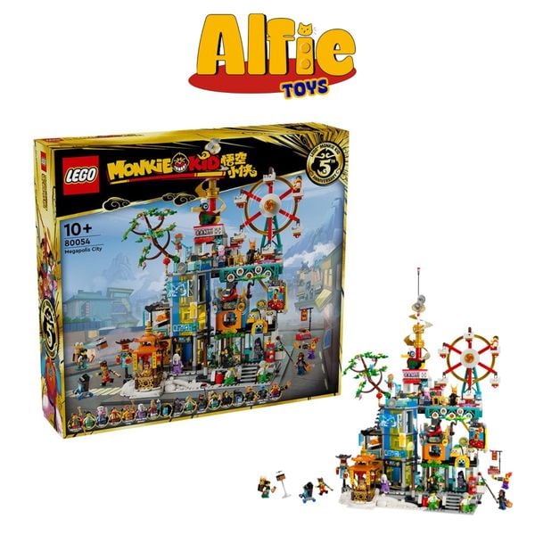  Lego Monkie Kid Thành Phố Metropolis 80054 