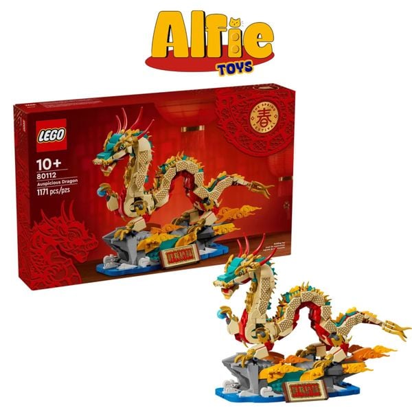  Lego Tết Auspicious Dragon Rồng 80112 