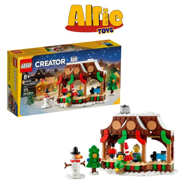  Lego Winter Market Sall Chợ Đông 40602 