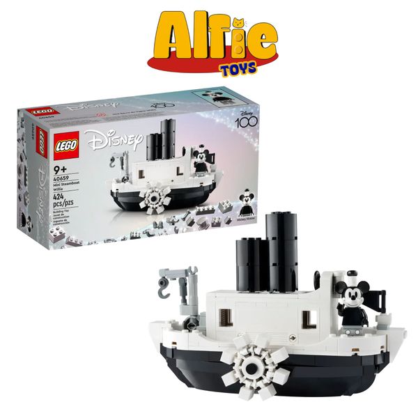  Lego Mini Steamboat Willie Tàu Hơi Nước 40659 