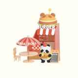  Mô Hình 52 TOYS Panda Roll Shopping Street Series 6958985024082 