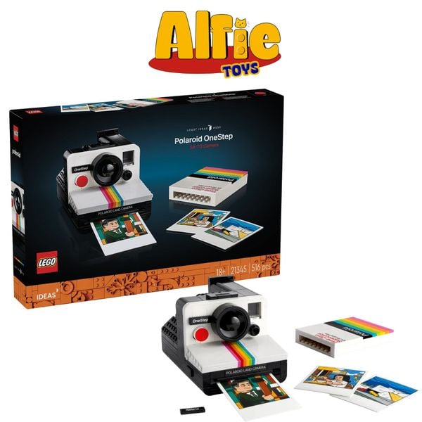  Lego Ideas Máy Ảnh Polaroid OneStep SX-70 21345 