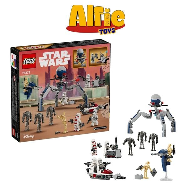  Lego Star Wars Clone Trooper™ & Battle Droid™ Battle Pack 75372 