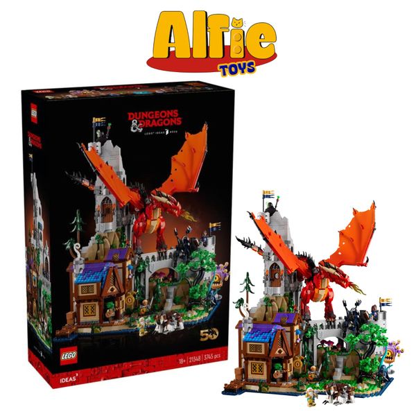  Lego Ideas Câu Chuyện Về Rồng Đỏ 21348 