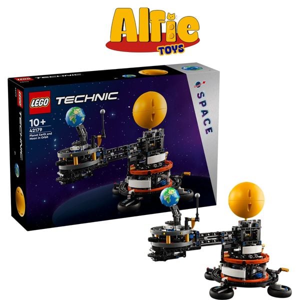  Lego Technic Planet Earth and Moon in Orbit Trái Đất Và Mặt Trăng 42179 