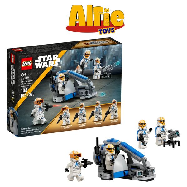  Lego Star Wars Lính 332nd Ahsoka's Clone Trooper™ Battle Pack 75359 