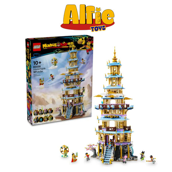  Lego Monkie Kid Celestial Pagoda Thiên Giới 80058 