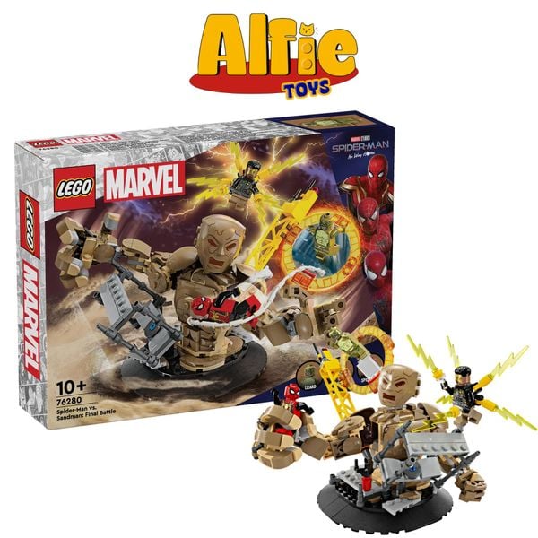  Lego Marvel Spider-Man và Sandman 76280 