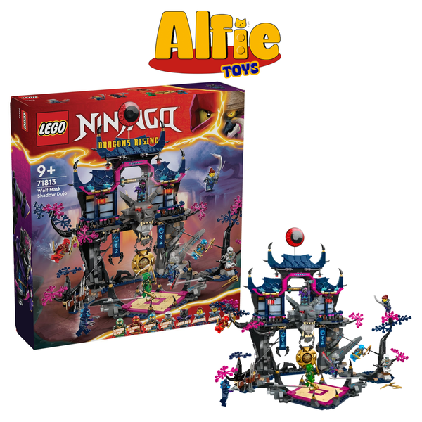  Lego Ninjago Wolf Mask Shadow Dojo Võ Đường Bóng Tối 71813 