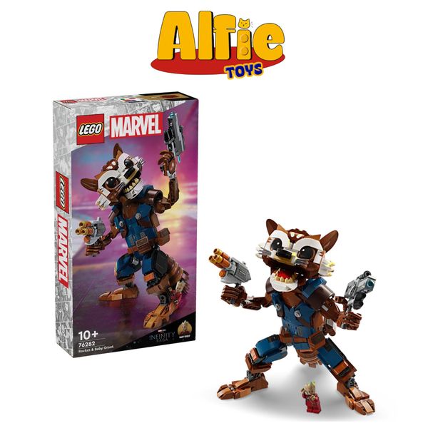  Lego Marvel Rocket Và Bé Groot 76282 