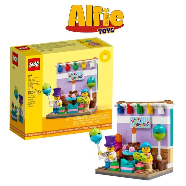  Lego Birthday Diorama 40584 