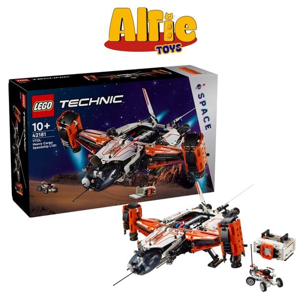  Lego Technic VTOL Heavy Cargo Spaceship Tàu Vũ Trụ Hạng Nặng 42181 