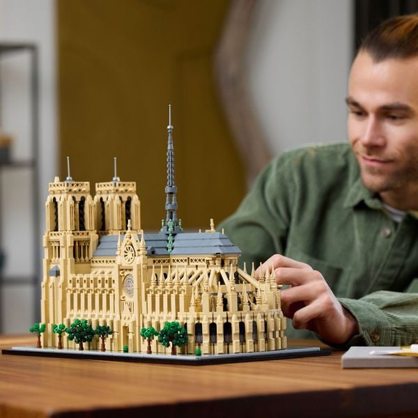  Lego Architecture Notre-Dame de Paris Nhà Thờ Đức Bà 21061 