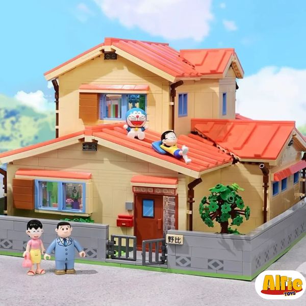 Đồ chơi lắp ráp Keeppley Doremon Ngôi nhà của Nobi Nobita K20422 