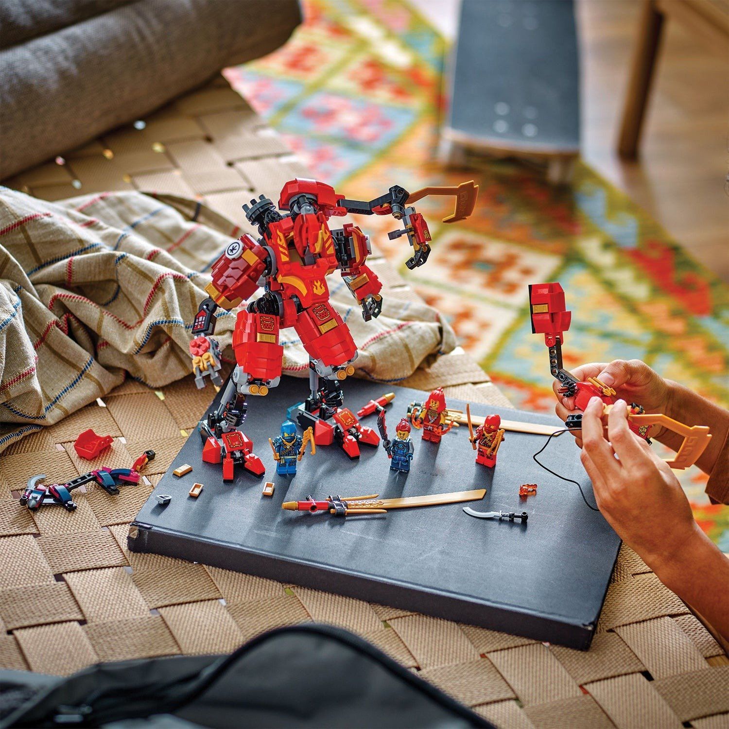  Lego Ninjago Ninja Climber Mech Của Kai 71812 