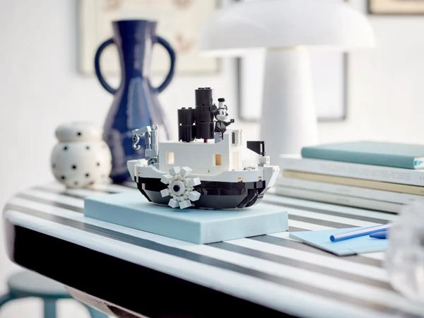 Lego Mini Steamboat Willie Tàu Hơi Nước 40659 