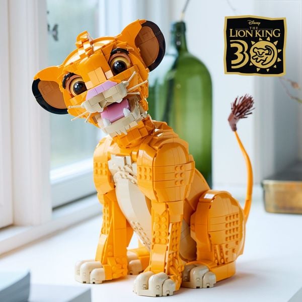  Lego Disney Vua sư tử Simba Thời Trẻ 43247 