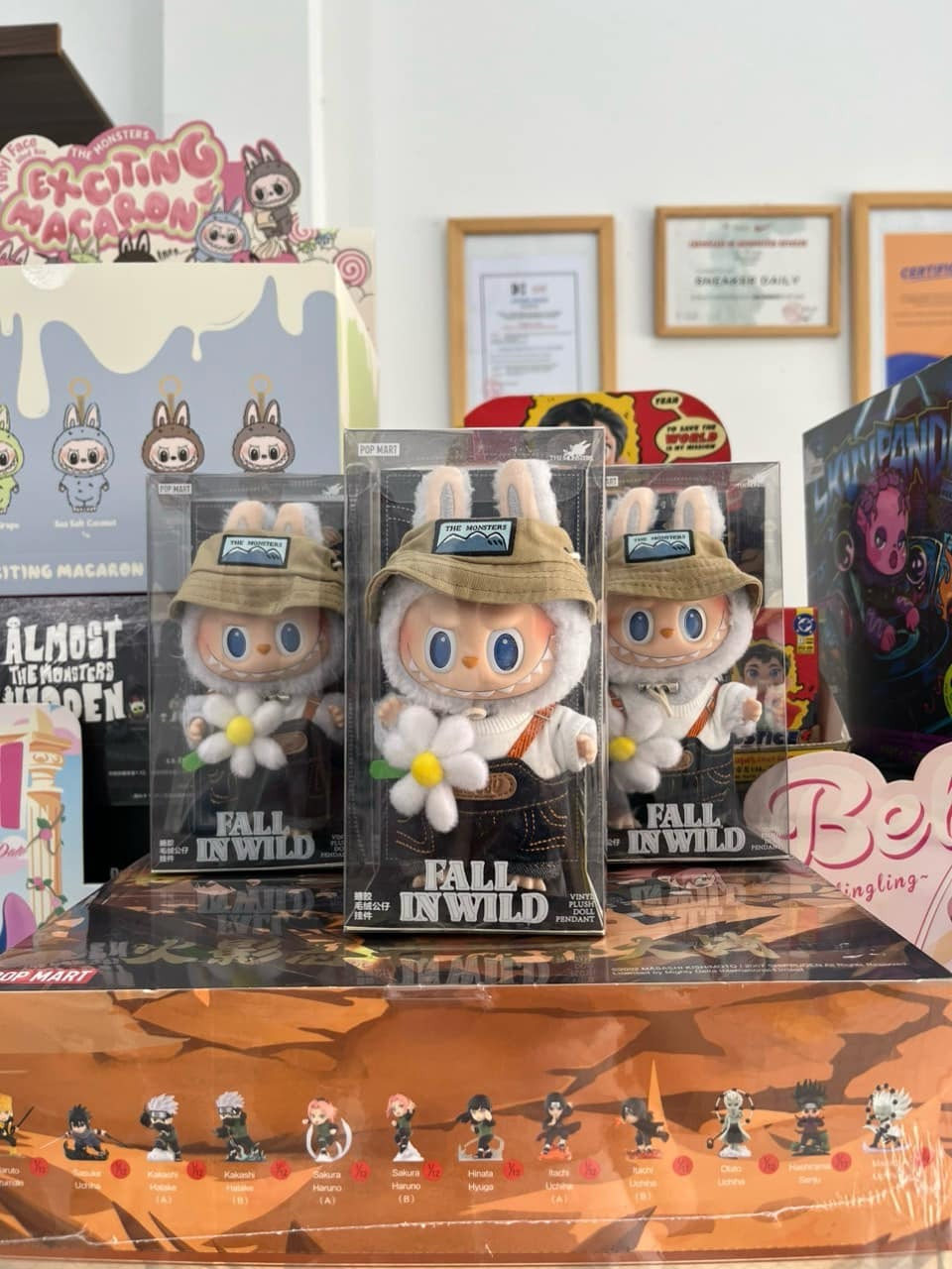 Mô Hình Đồ Chơi POP MART The Monster Fall in Wild - Labubu Hoa Cúc