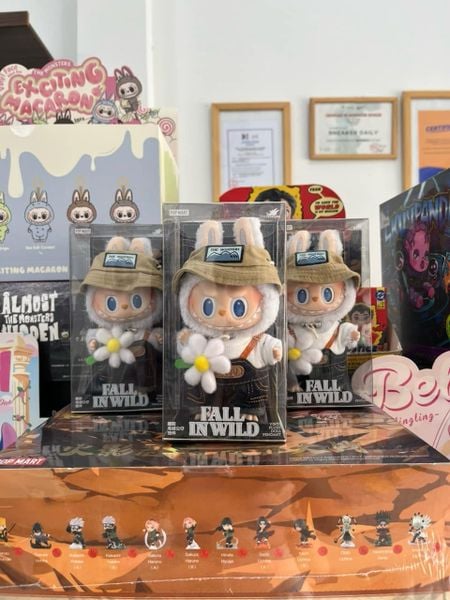  Mô Hình Đồ Chơi POP MART The Monsters Fall in Wild Series (Labubu Hoa Cúc) 