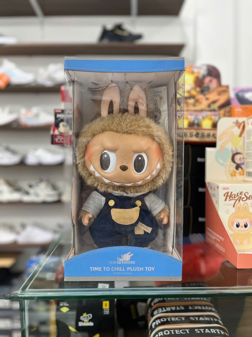POP MART LABUBU TIME TO CHILL Plush（POPMART LABUBU LABUBU