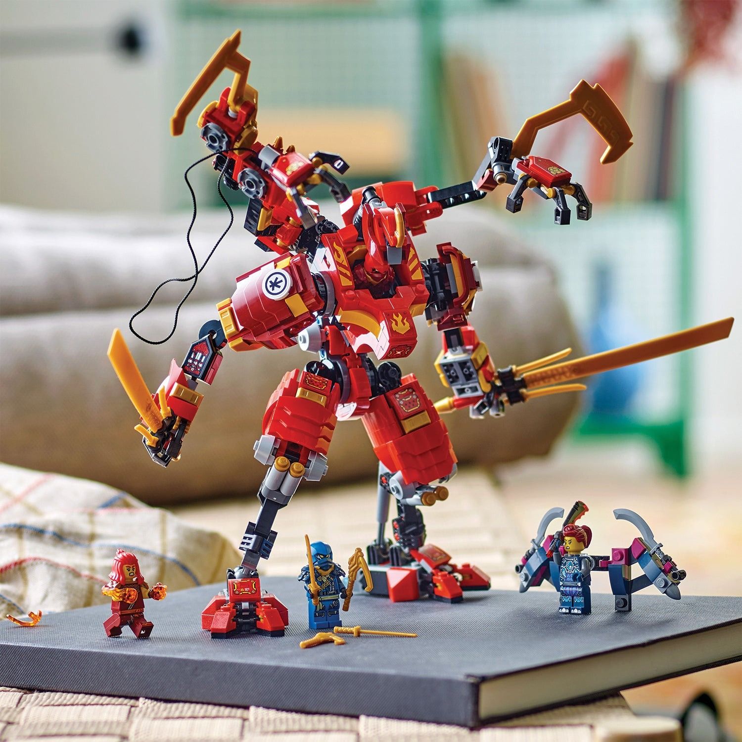  Lego Ninjago Ninja Climber Mech Của Kai 71812 