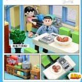  Đồ chơi lắp ráp Keeppley Doremon Ngôi nhà của Nobi Nobita K20422 