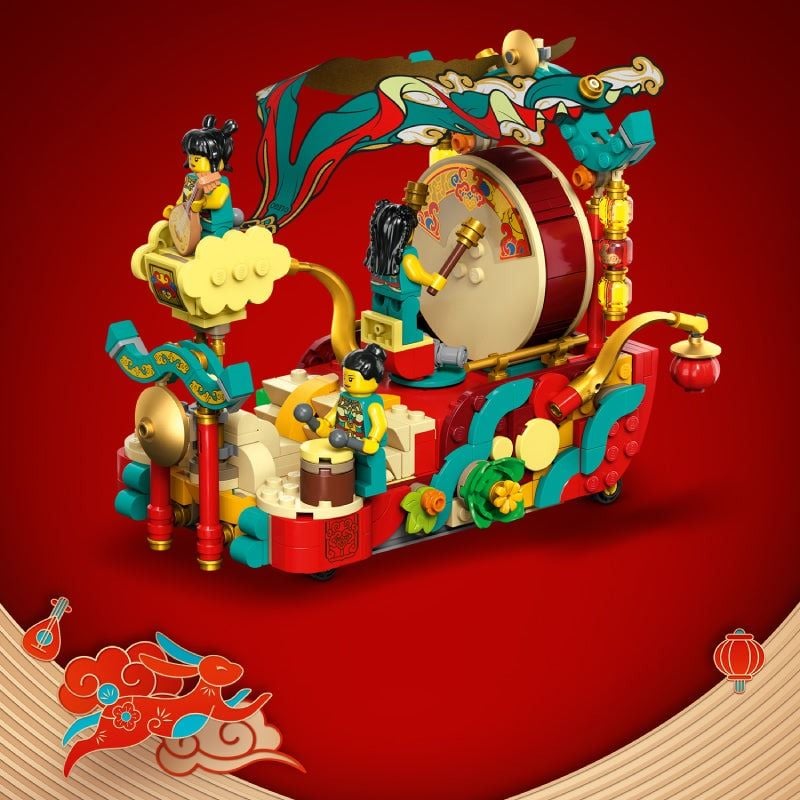  Lego Lễ Hội Diễu Hành Năm Mới 80111 