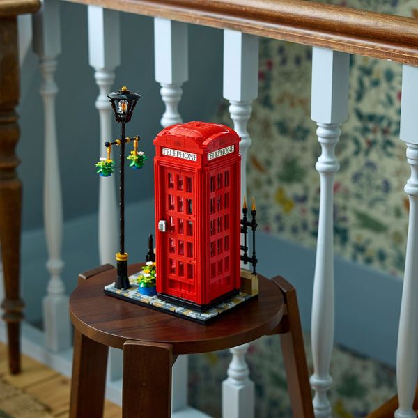  Lego Ideas Red London Telephone Box Hộp Điện Thoại 21347 