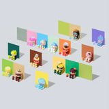  Mô Hình Đồ Chơi POP MART Pino Jelly Trắc Nghiệm Tính Cách Nhân Vật 6941848229168 
