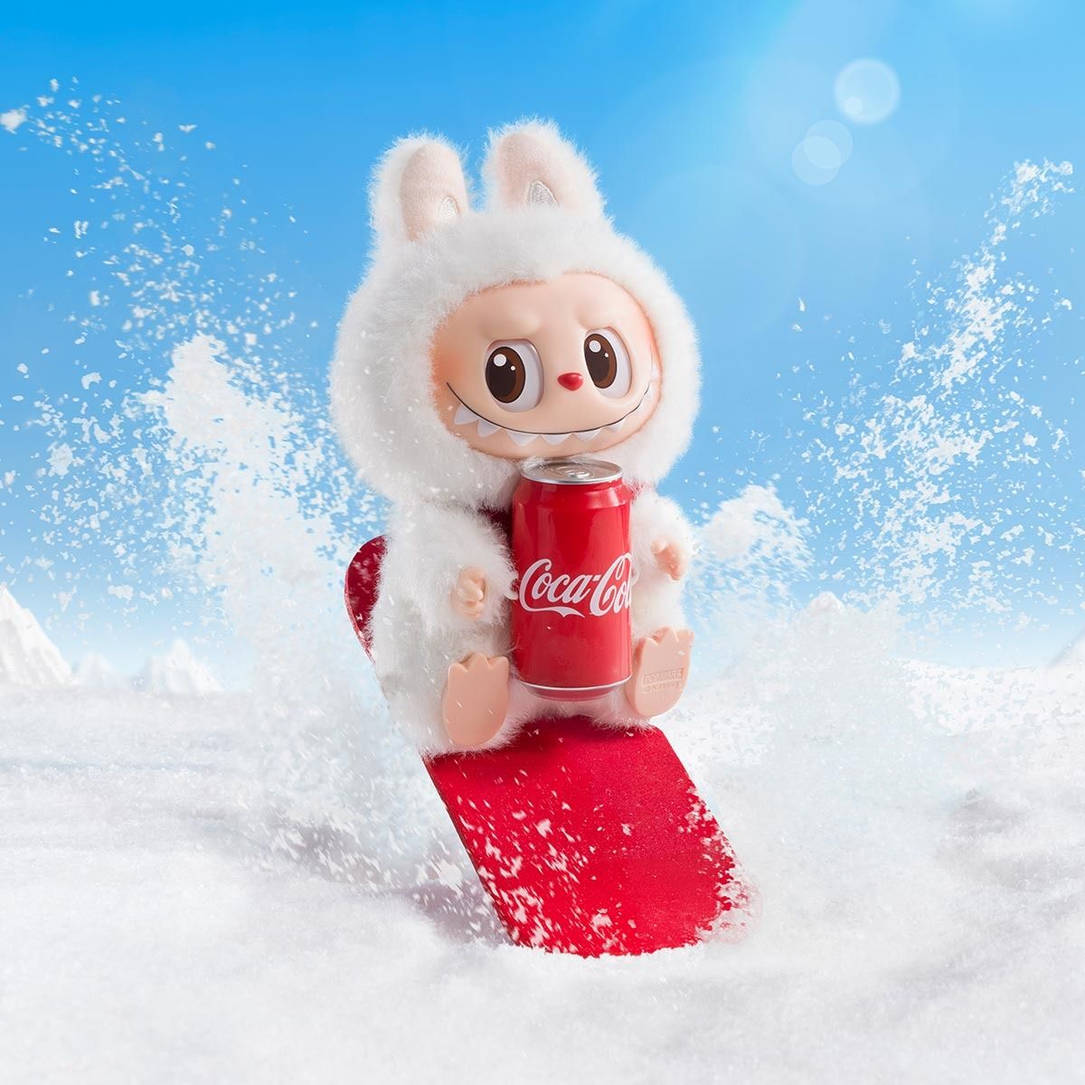 Labubu Coca Cola The Monsters Vinyl Face