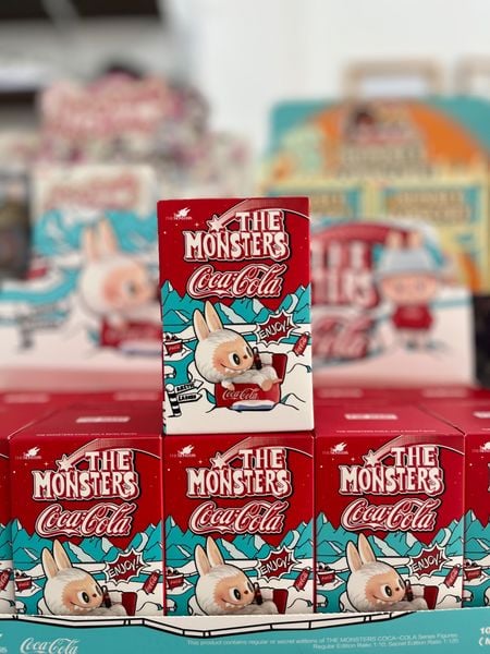  Mô Hình THE MONSTERS COCA-COLA Series Figures 