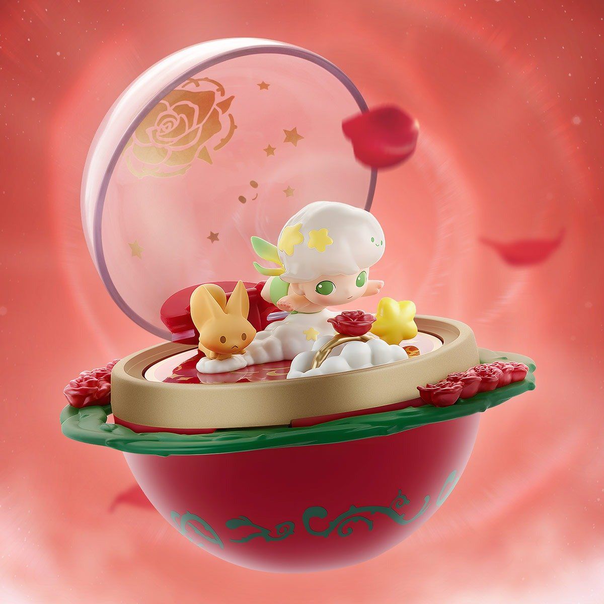  Mô Hình Đồ Chơi POP MART Romantic Ring Box Series 3 