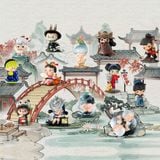  Mô Hình Matchless POP MART 14th Anniversary Series Figures 