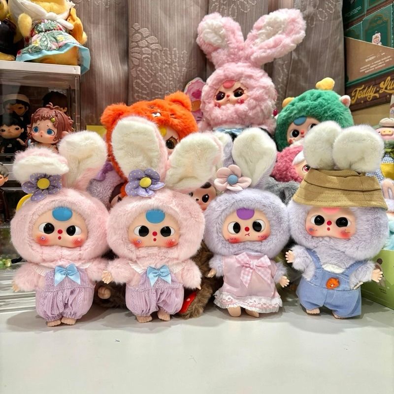 Mô Hình Đồ Chơi Baby Three Bunny Macaron Series Animal Party (Thỏ móc –  Alfie Toys
