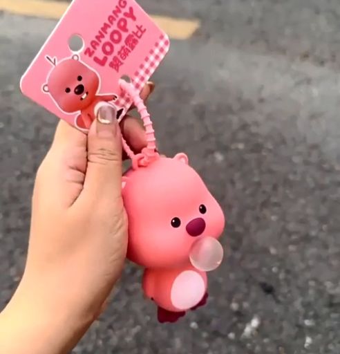  Móc Khóa Treo Balo Xả stress 