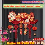  Chữ Phúc chất liệu PVC Treo Cửa 