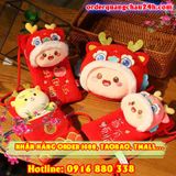  Túi Gấu Bông Đựng Lì Xì Tết 