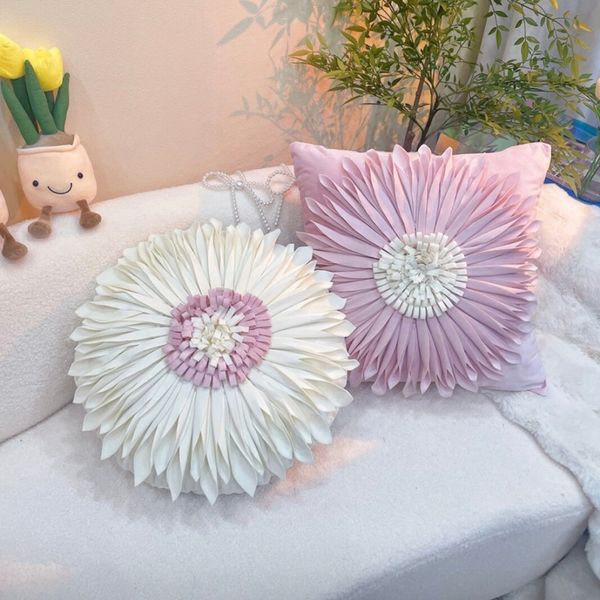  Gối Sofa Hoa Cúc + tim 