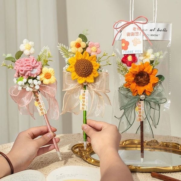  Bút hoa len handmade 