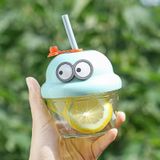  Ly cốc thủy tinh Basic kèm charm funny vibes big eyes 
