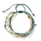  Vòng Tay Hạt Gạo Phong Cách Bohemian 