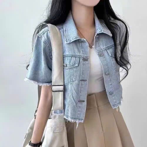 Áo Khoắc Jeans Nữ Thời Trang 