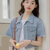  Áo Khoắc Jeans Nữ Thời Trang 